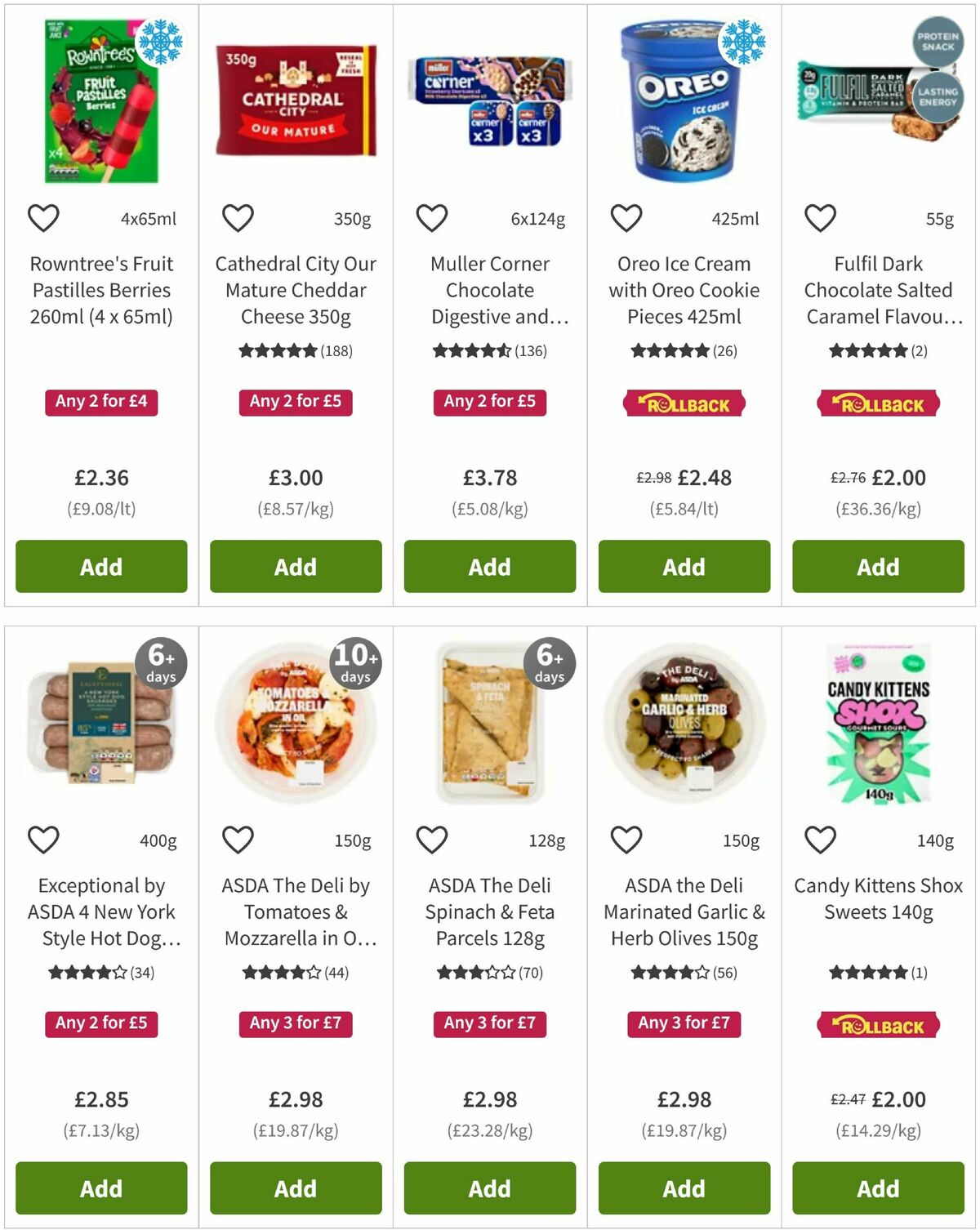 ASDA Offers from 17 July