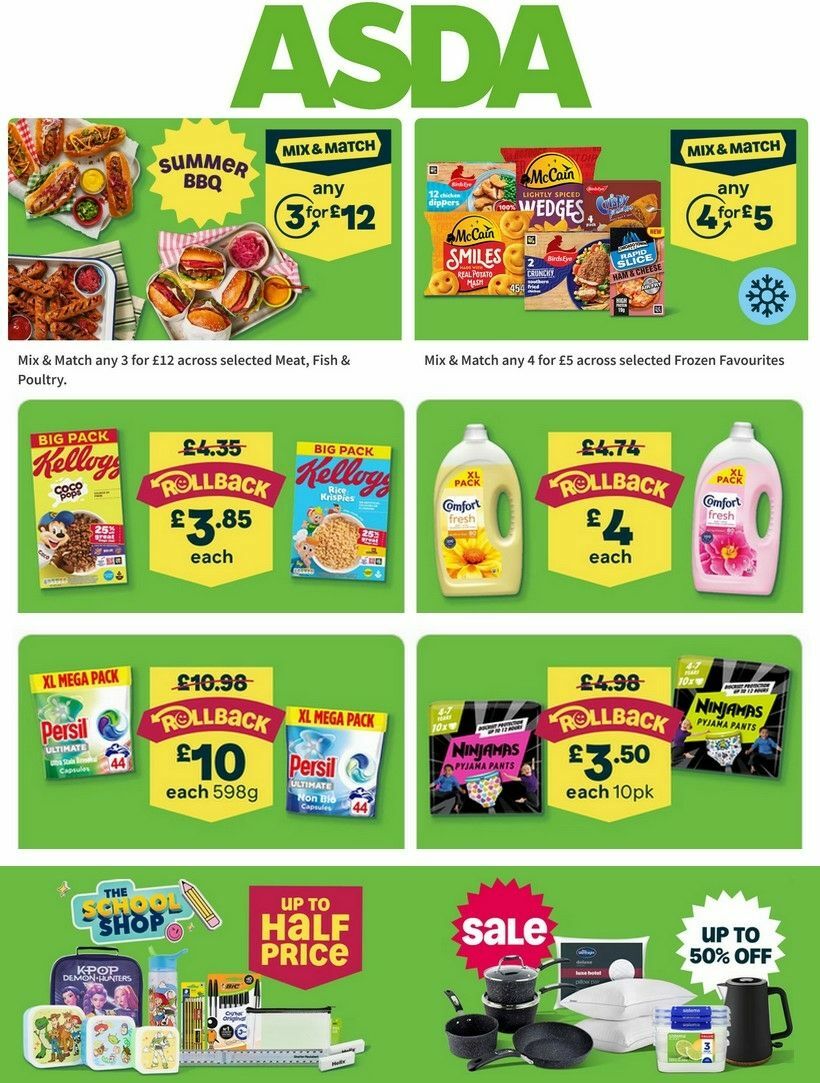 ASDA Offers from 7 August