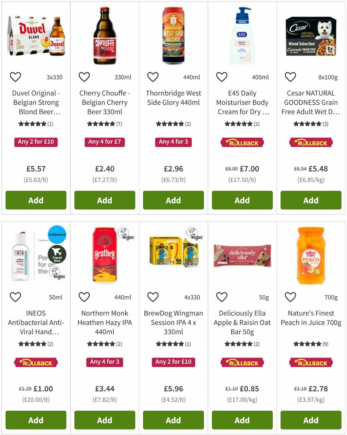 ASDA Offers from 7 August