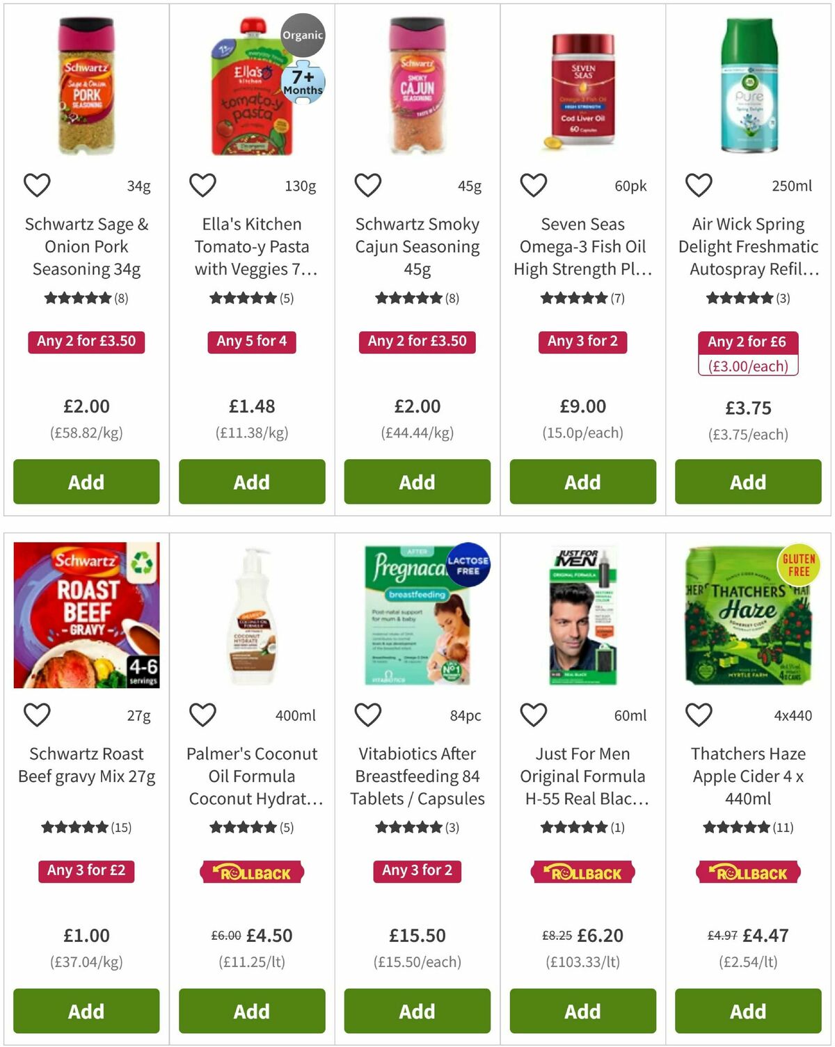 ASDA Offers from 7 August