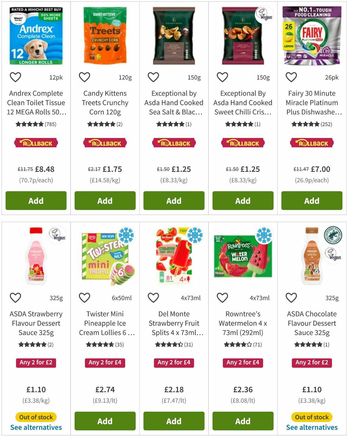 ASDA Offers from 7 August
