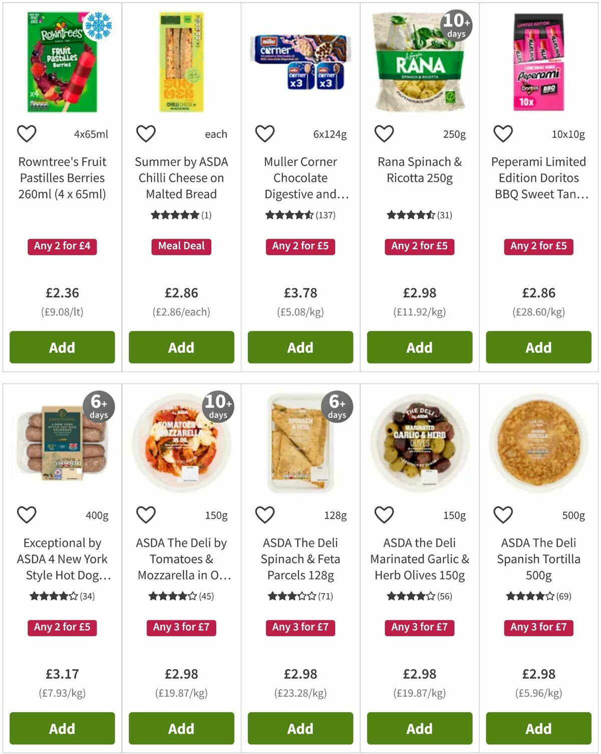 ASDA Offers from 7 August