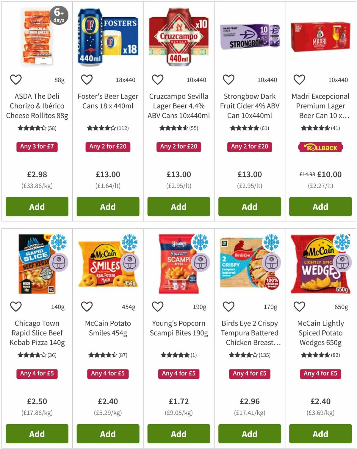 ASDA Offers from 7 August