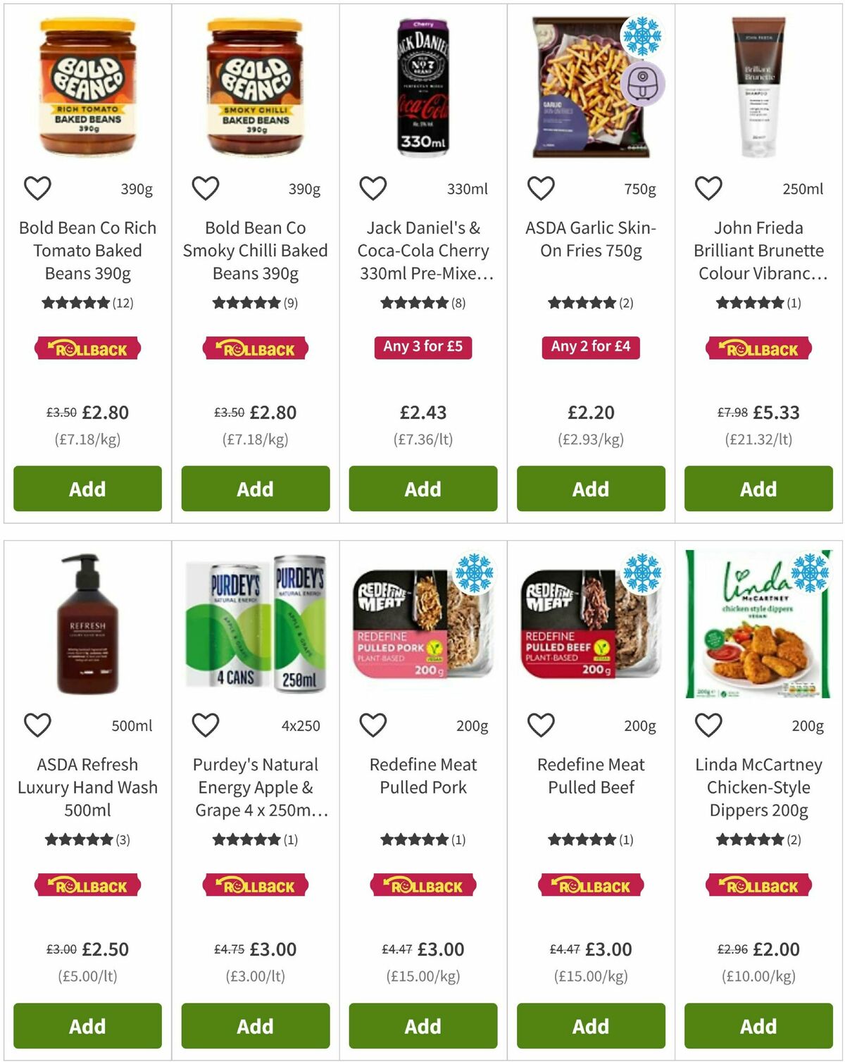 ASDA Offers from 7 August