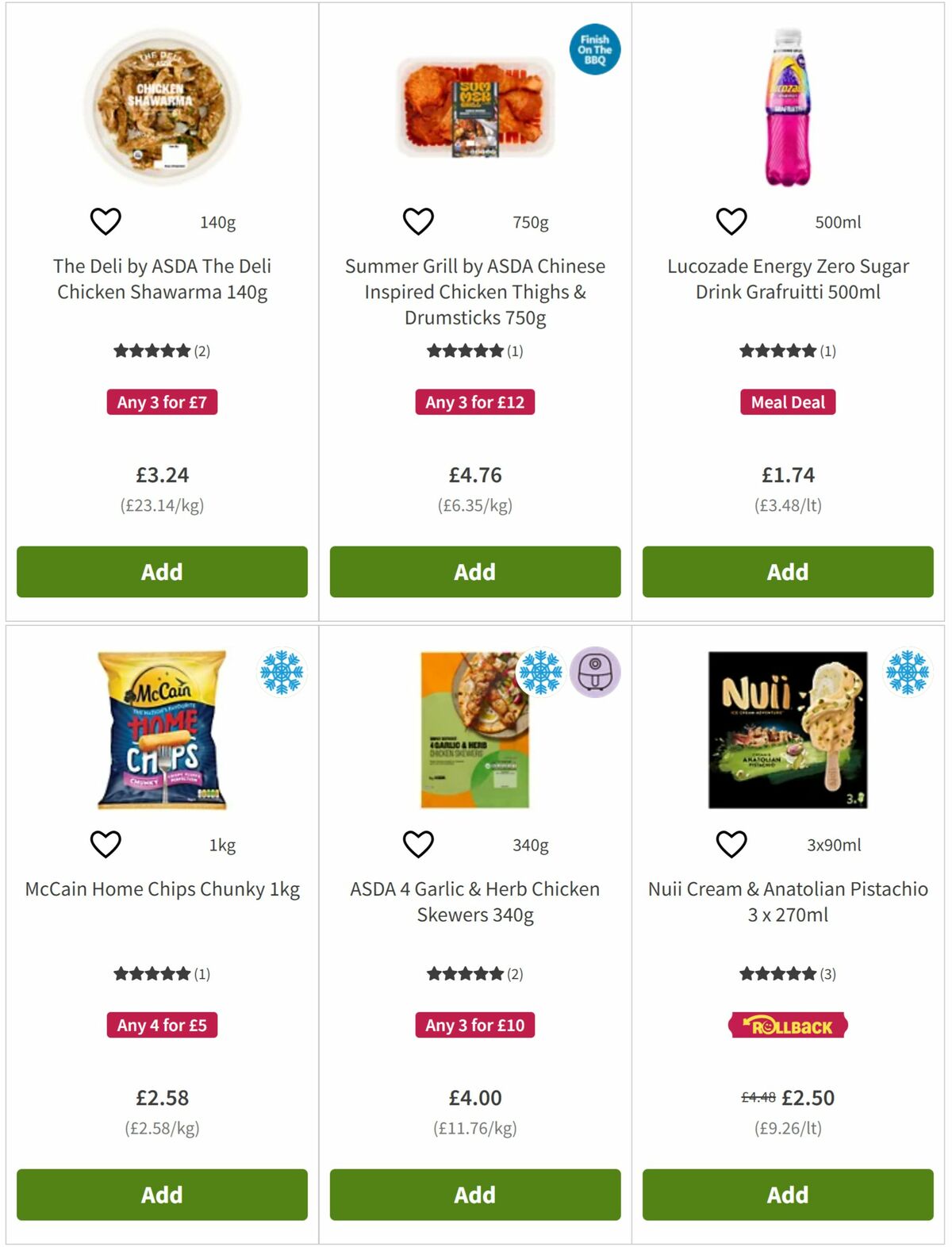 ASDA Offers from 14 August