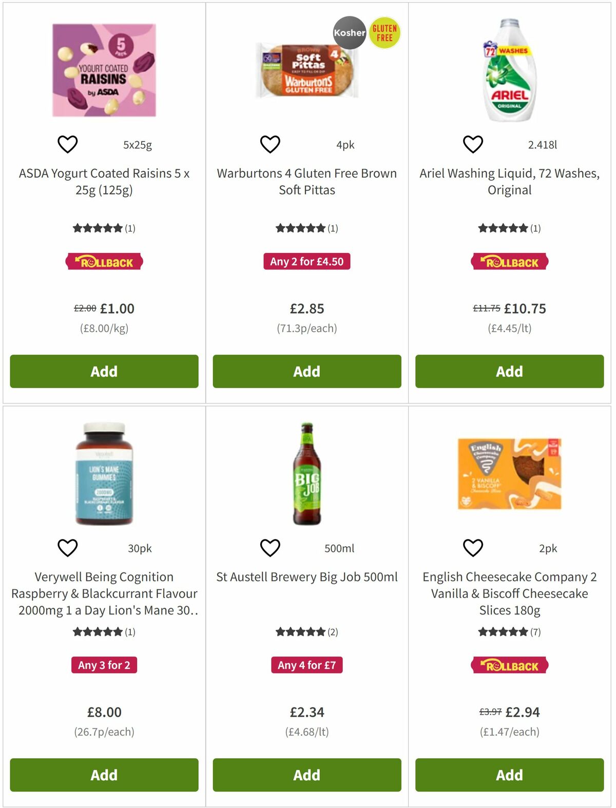 ASDA Offers from 14 August