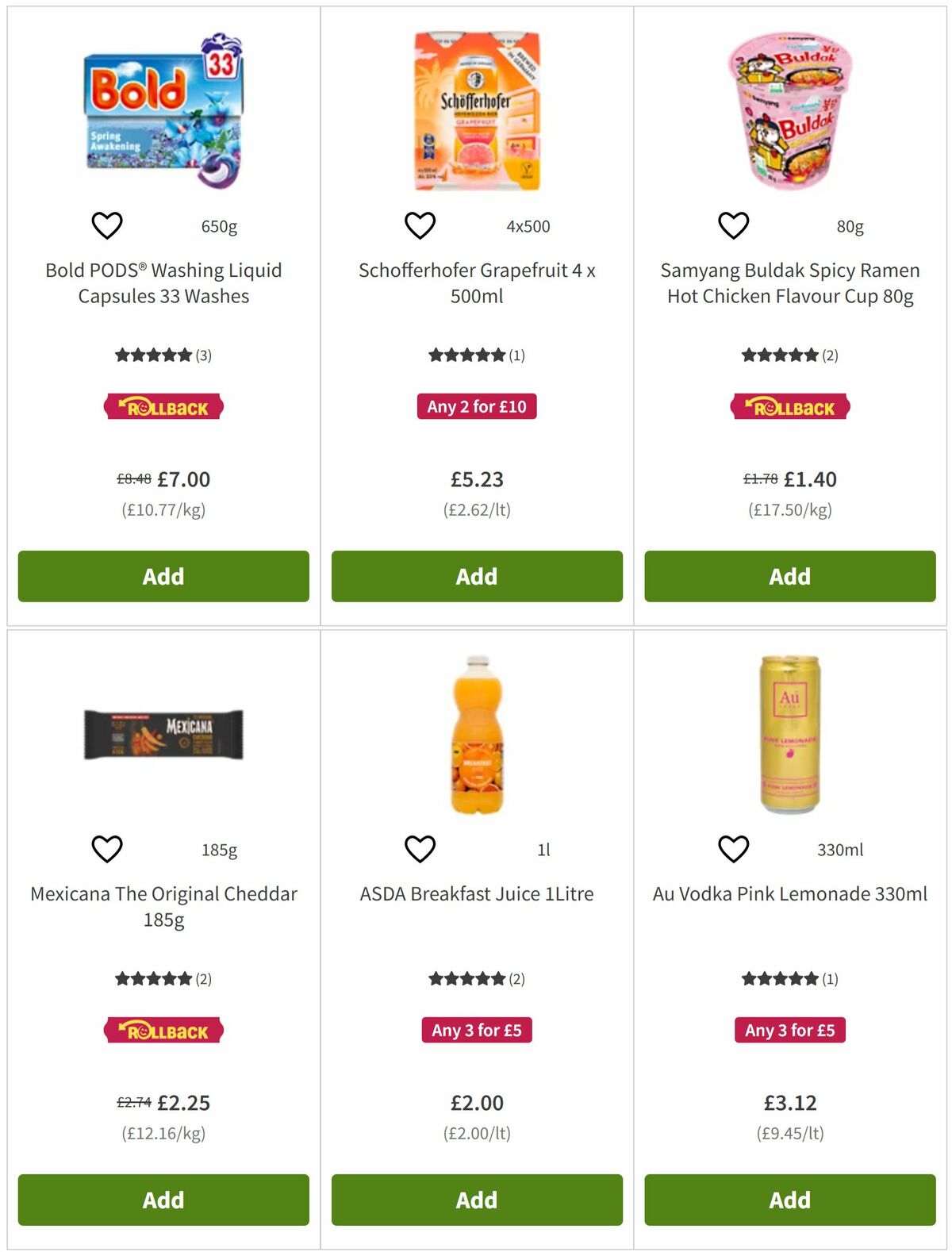 ASDA Offers from 14 August