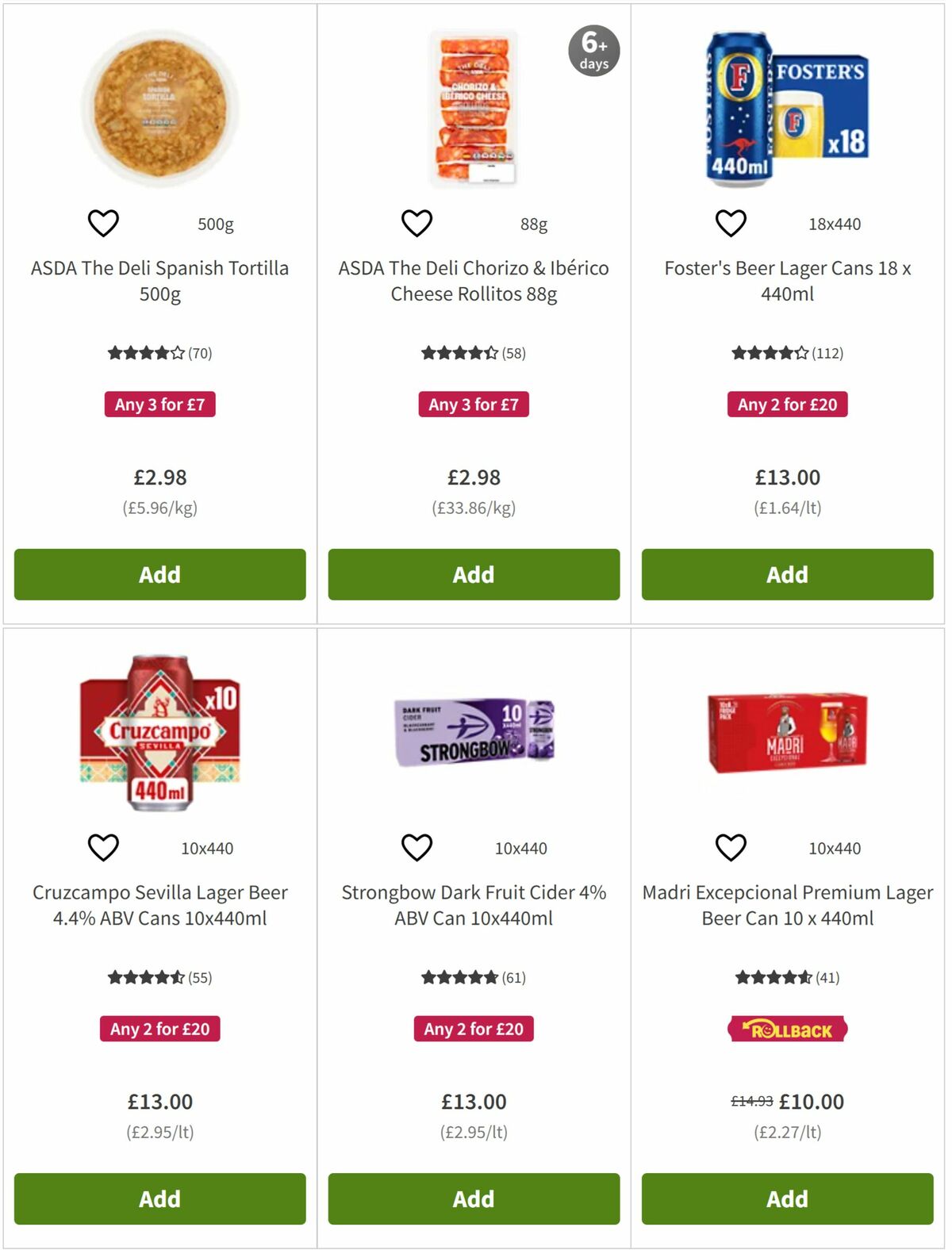 ASDA Offers from 14 August