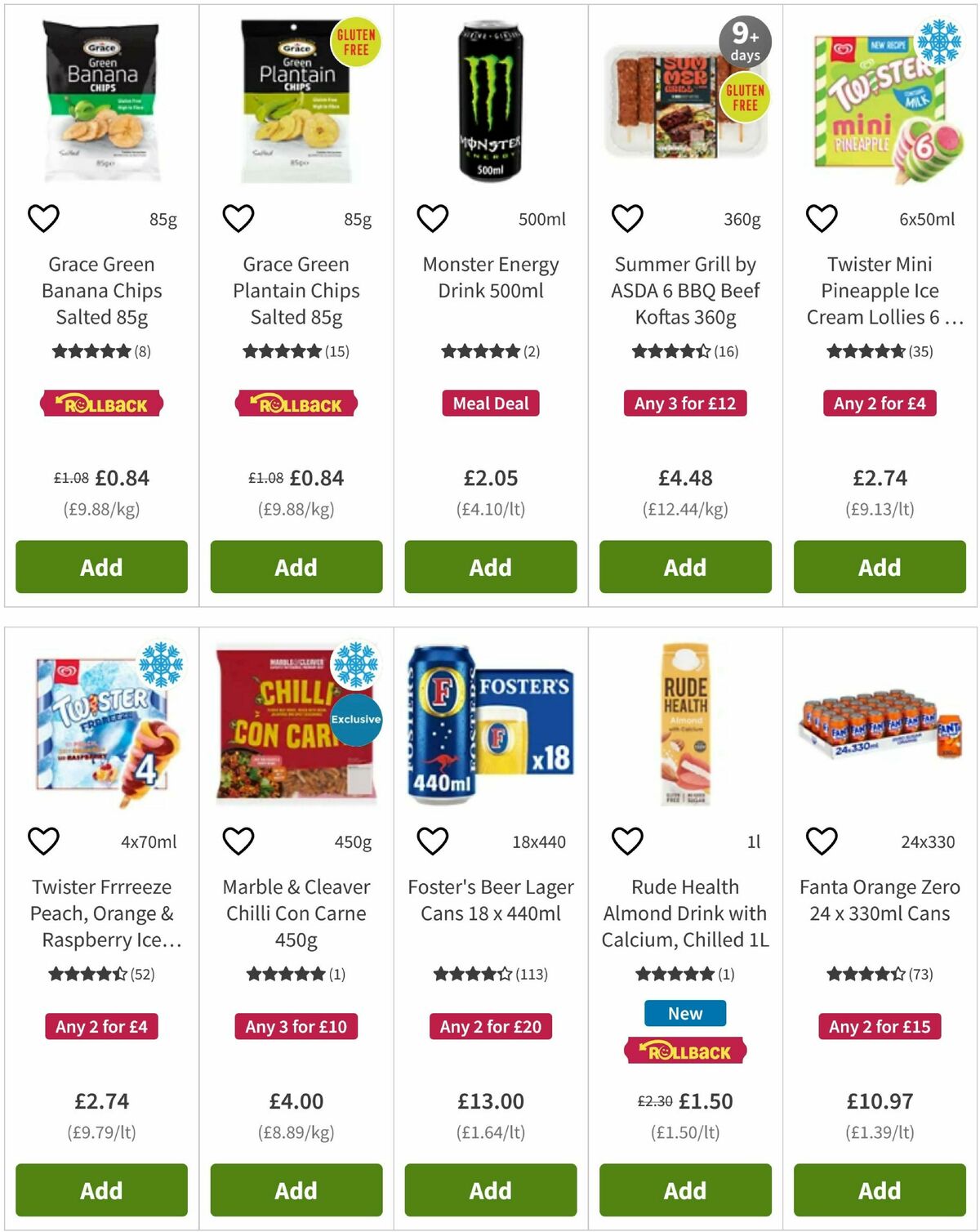 ASDA Offers from 21 August