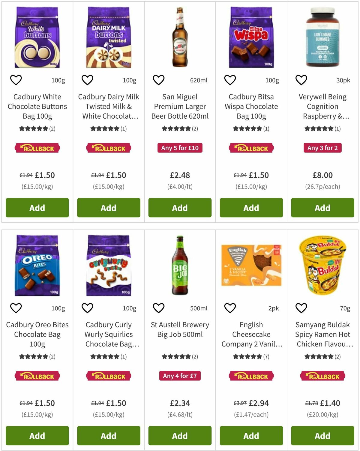 ASDA Offers from 21 August