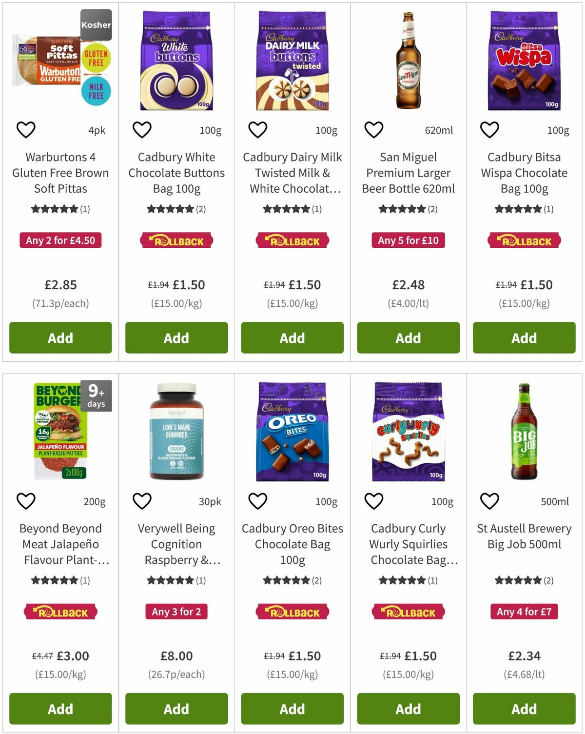 ASDA Offers from 28 August