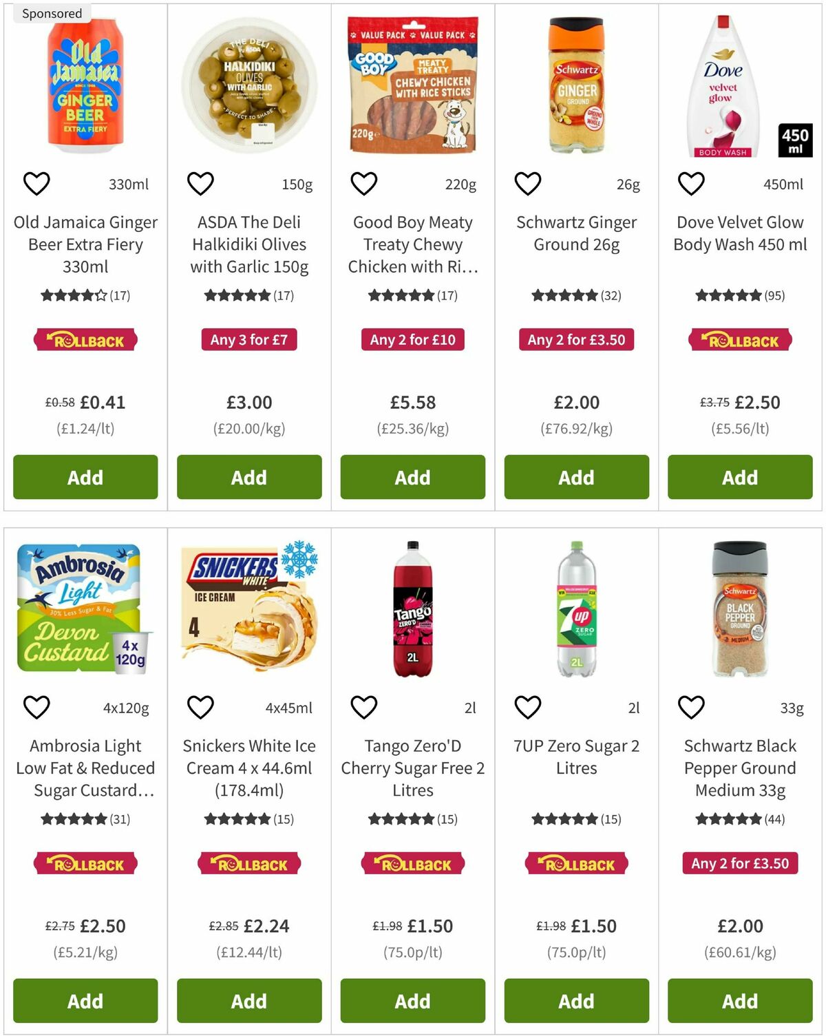 ASDA Offers from 28 August