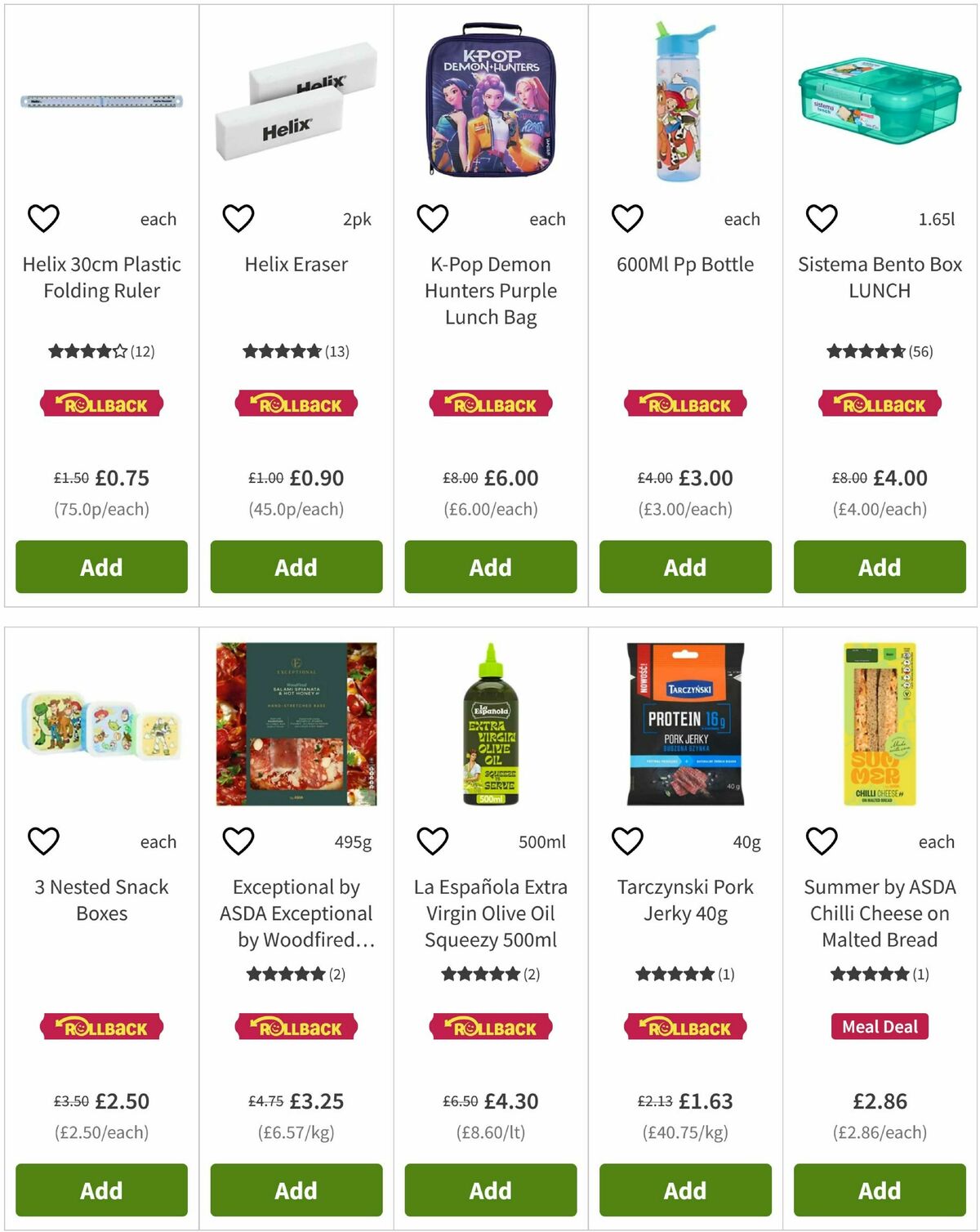 ASDA Offers from 28 August