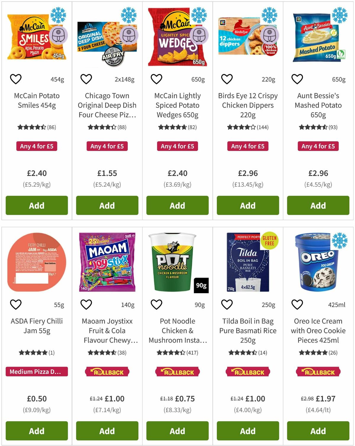 ASDA Offers from 28 August