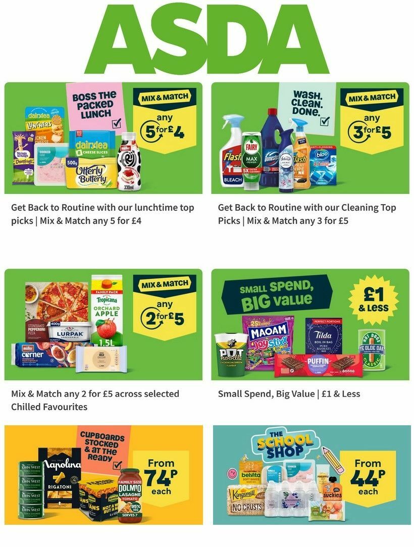 ASDA Offers from 4 September