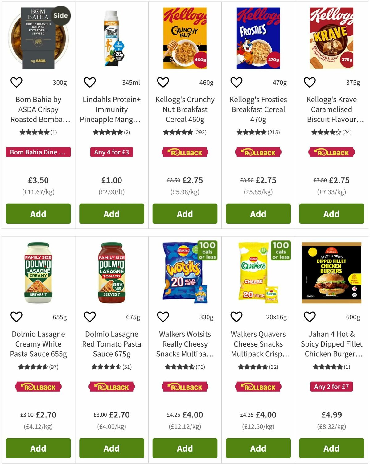 ASDA Offers from 4 September