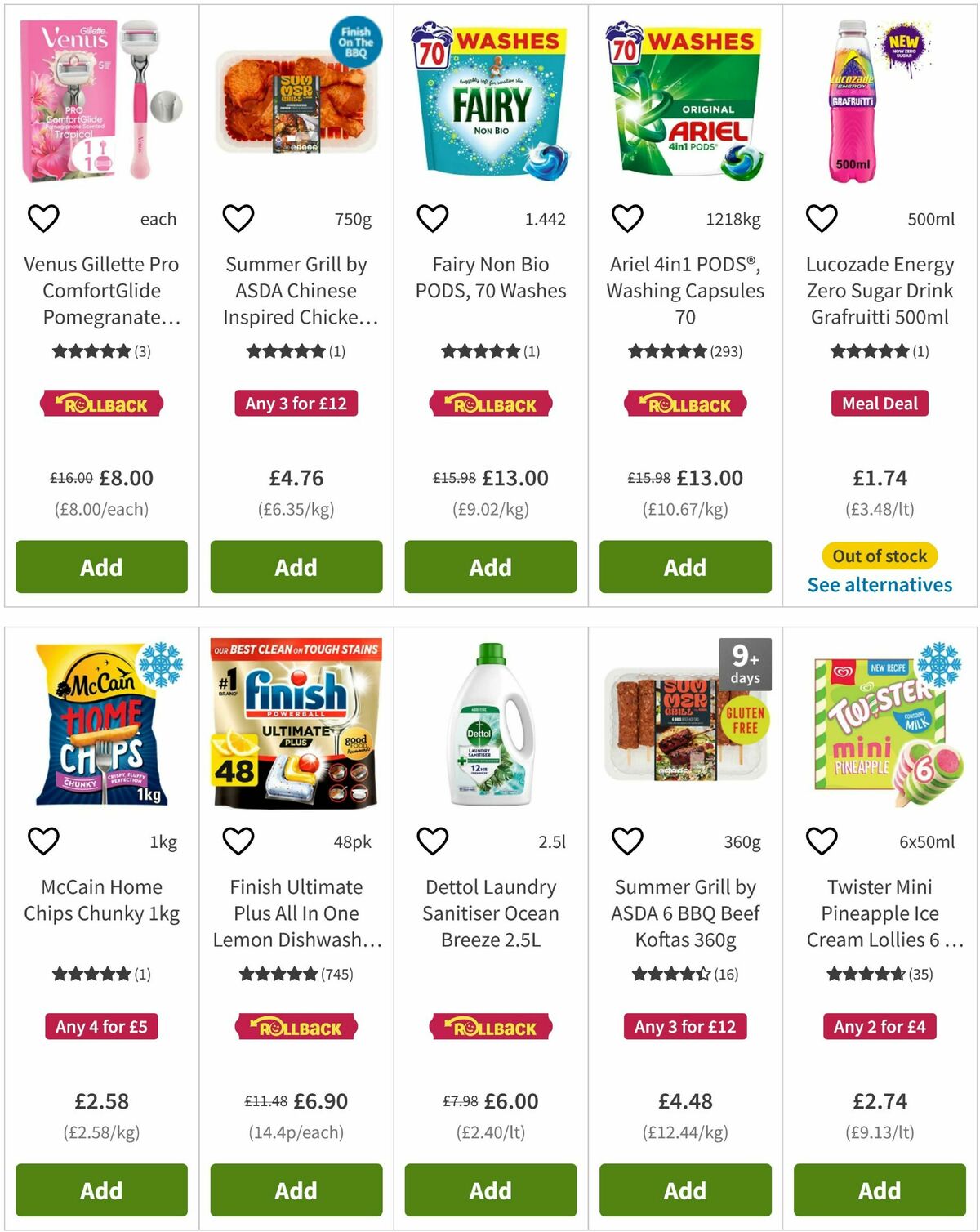 ASDA Offers from 4 September
