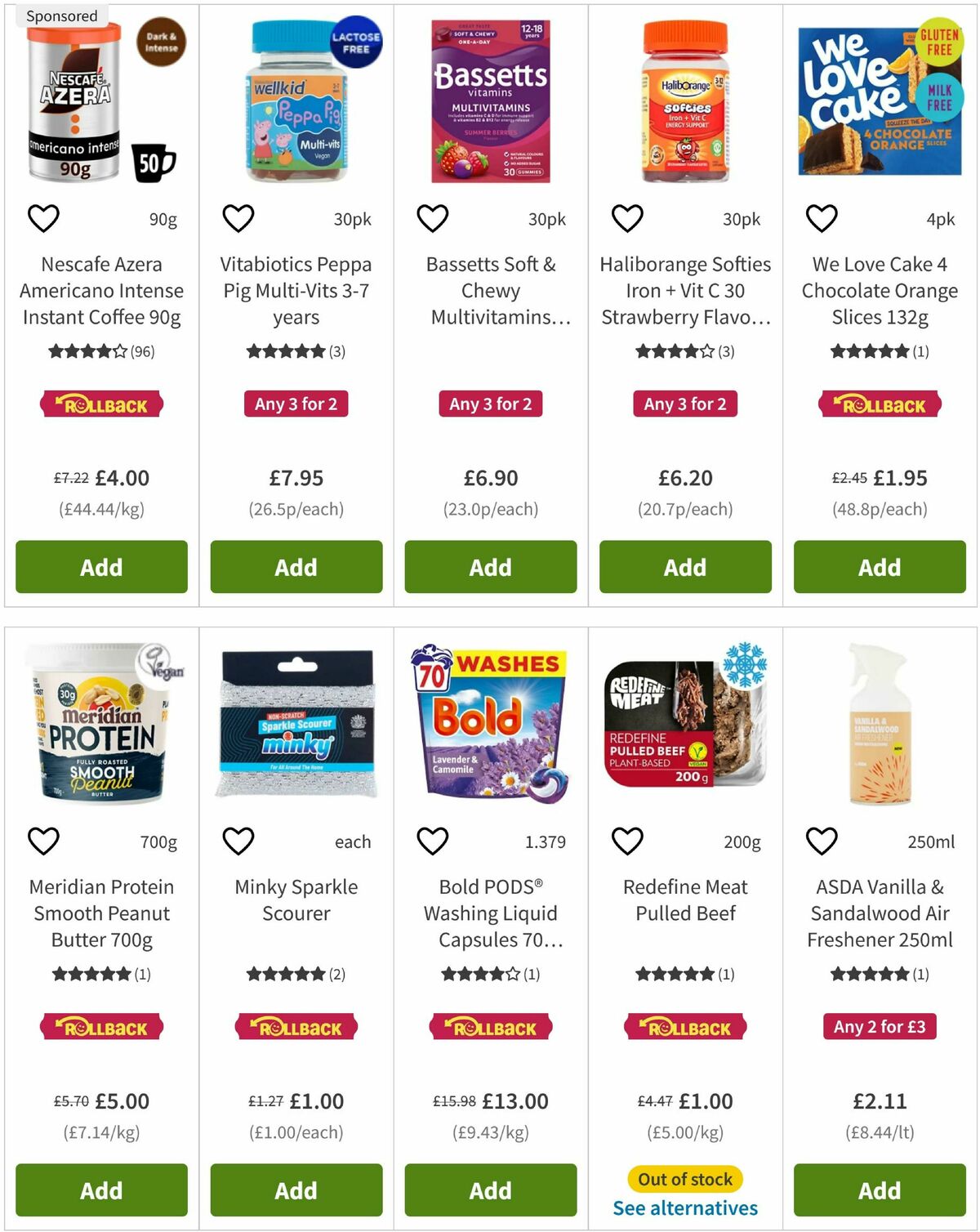 ASDA Offers from 4 September