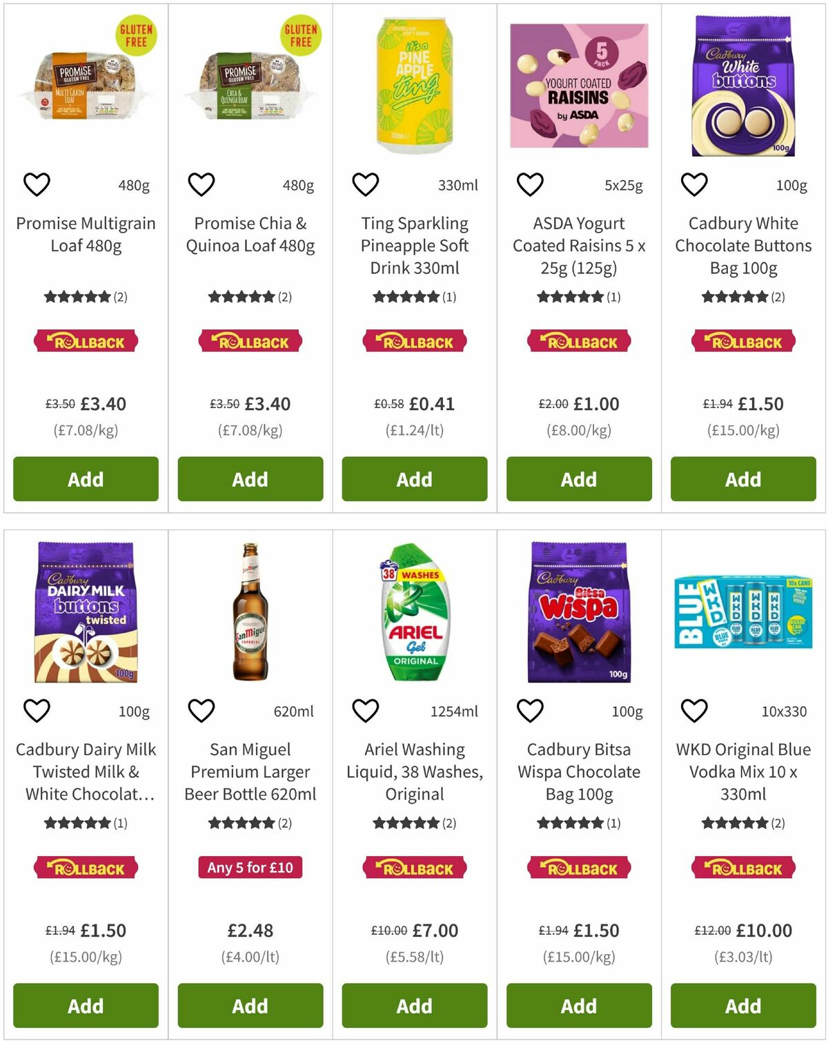 ASDA Offers from 4 September