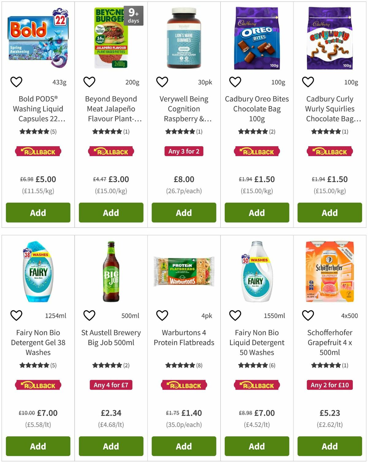 ASDA Offers from 4 September