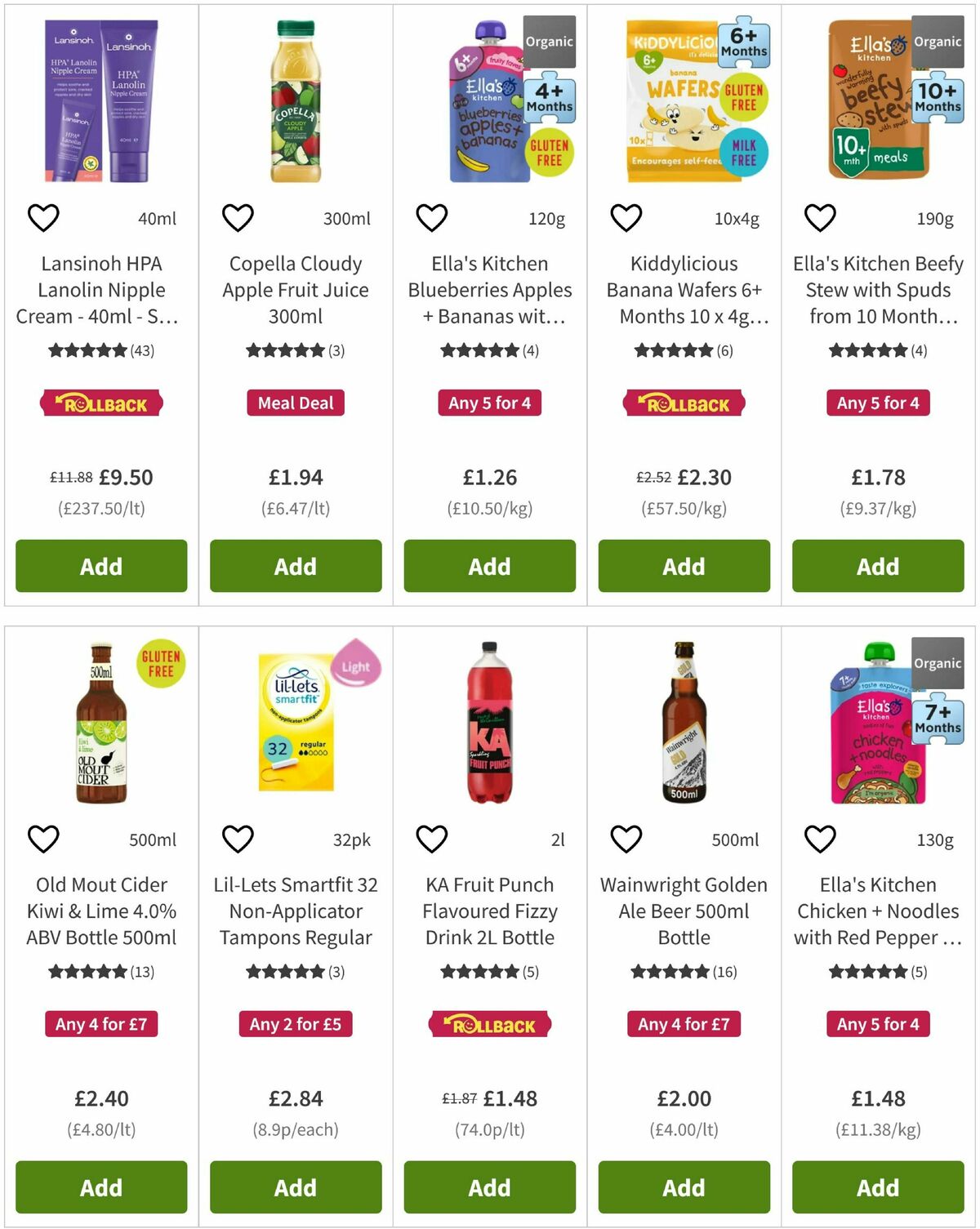 ASDA Offers from 4 September