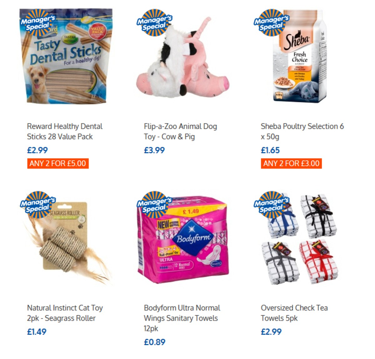 B&M Offers from 13 March