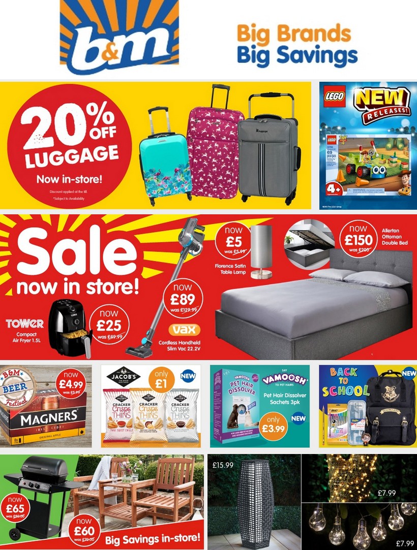B&M Offers from 17 July