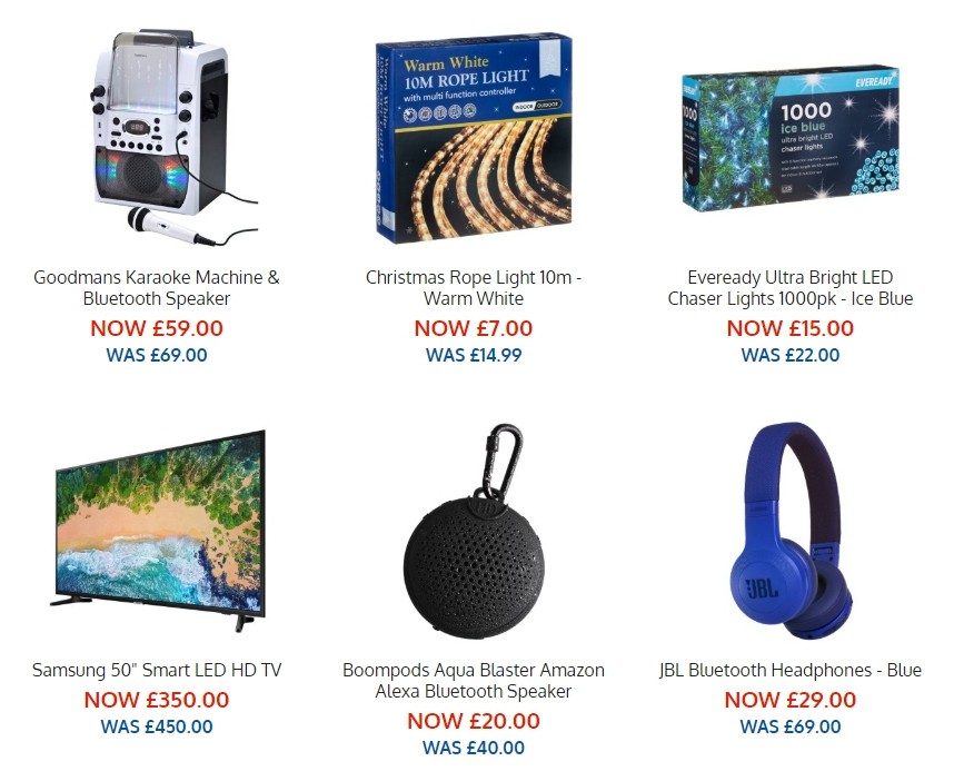 B&M Offers from 18 December