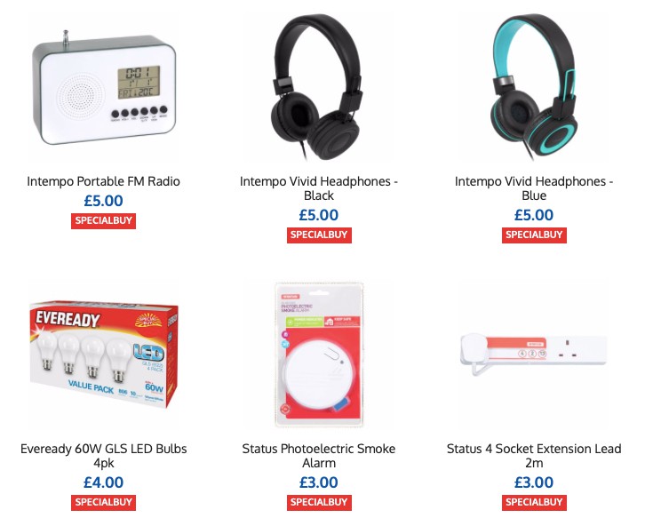 B&M Offers from 27 December