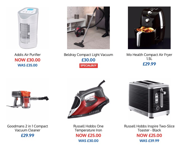 B&M Offers from 27 December