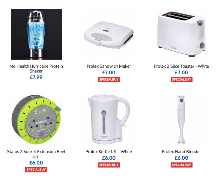 B&M Offers from 27 December