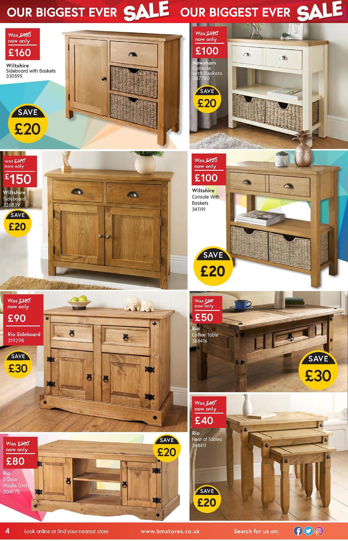 B&M Offers from 6 January