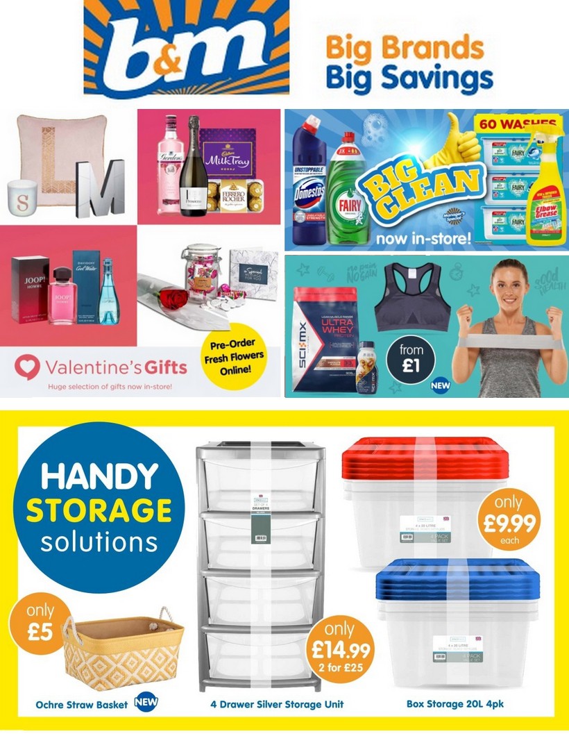 B&M Offers from 1 February