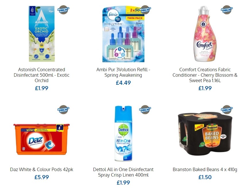 B&M Offers from 1 February