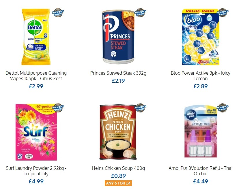 B&M Offers from 1 February