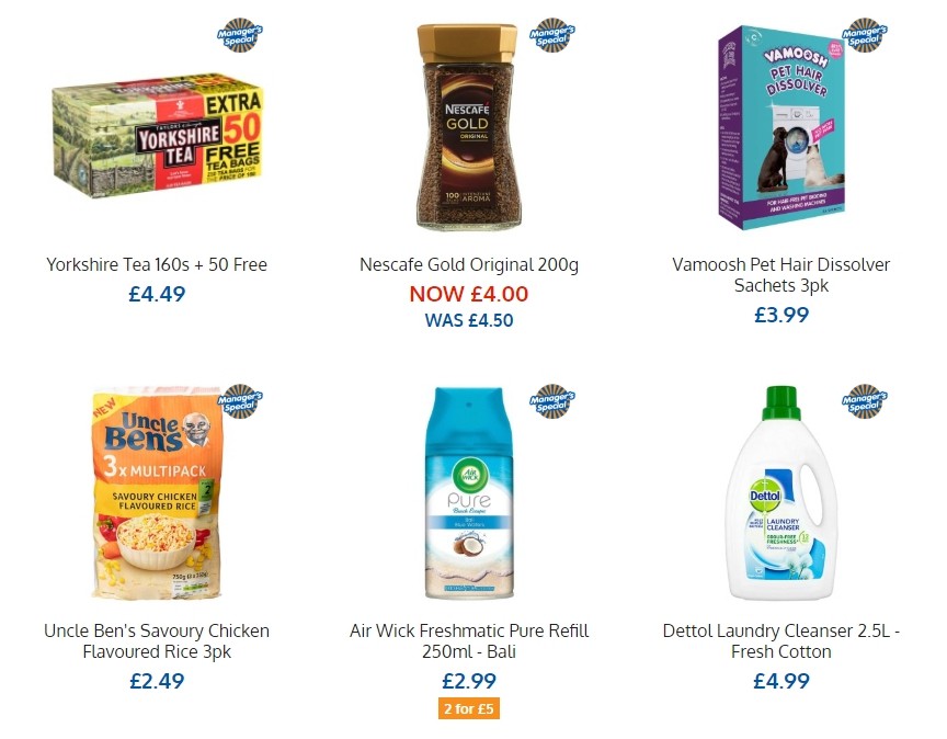 B&M Offers from 1 February