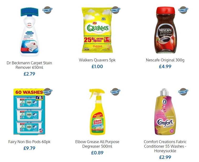 B&M Offers from 1 February