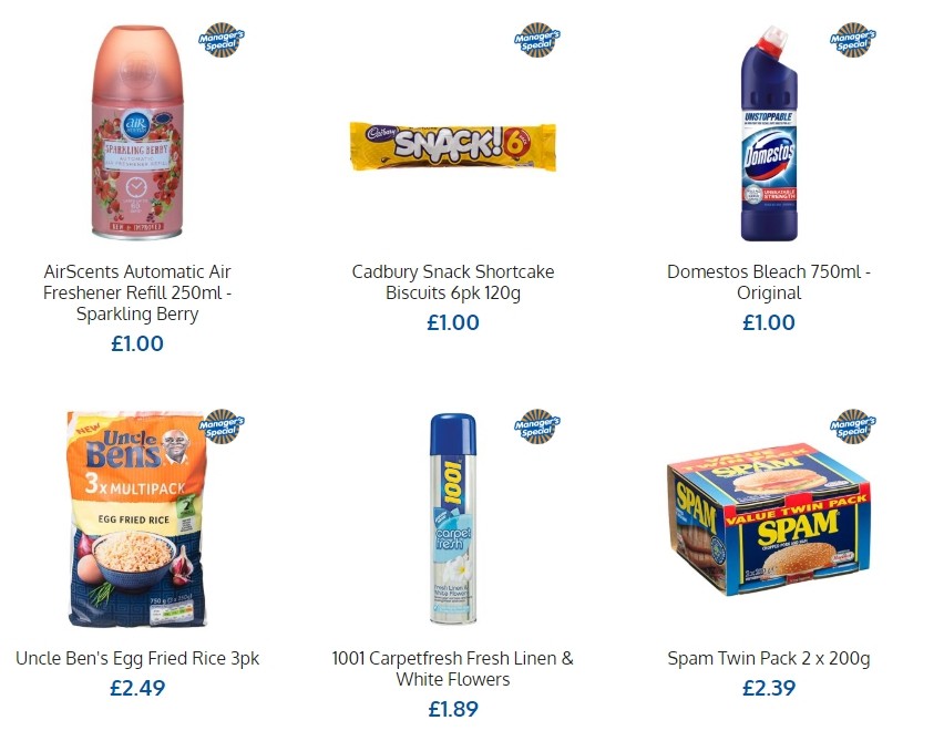 B&M Offers from 1 February
