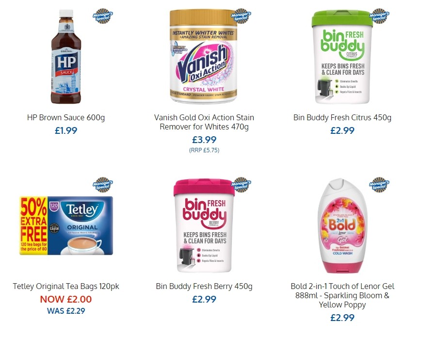 B&M Offers from 1 February