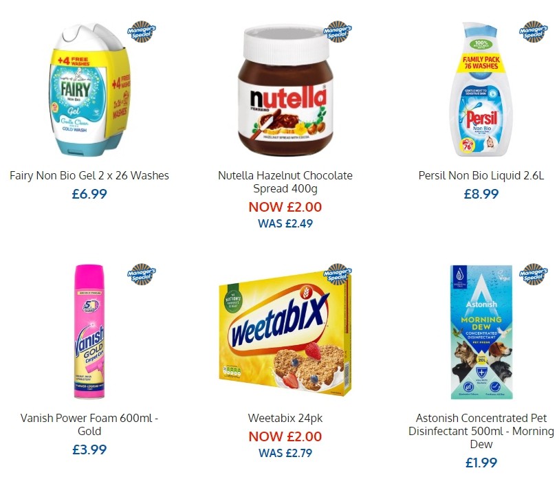 B&M Offers from 1 February