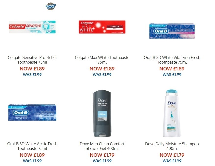 B&M Offers from 1 April