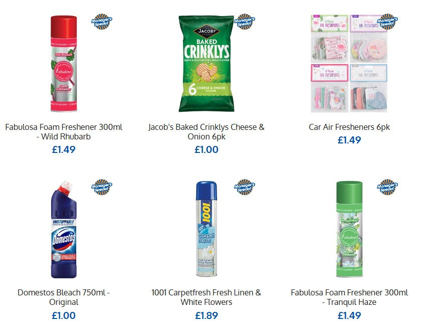 B&M Offers from 8 April