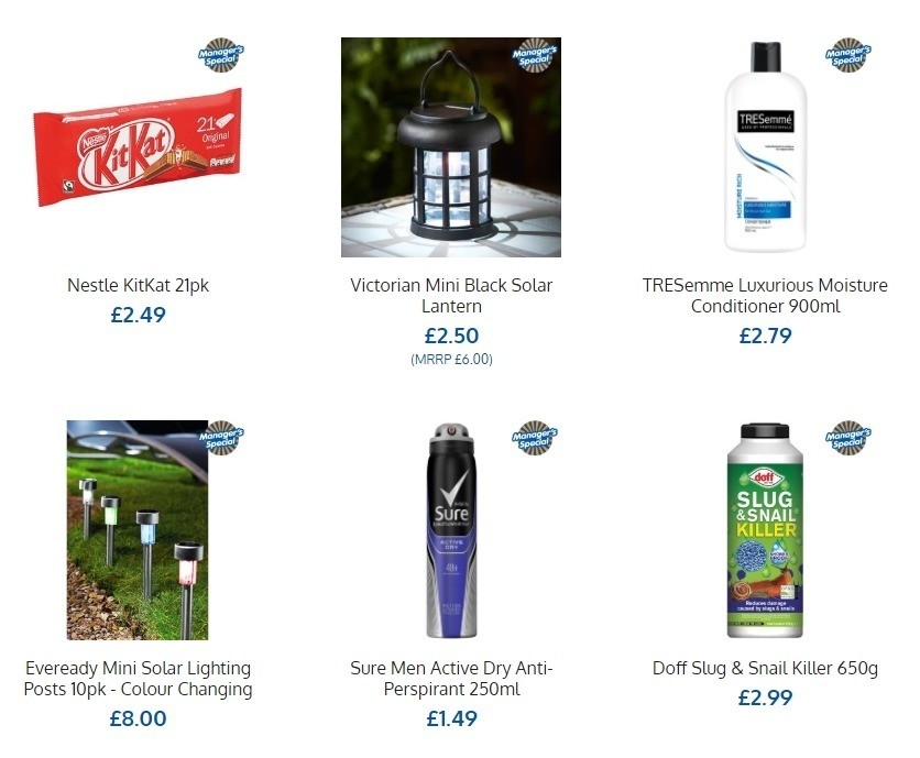 B&M Offers from 29 April