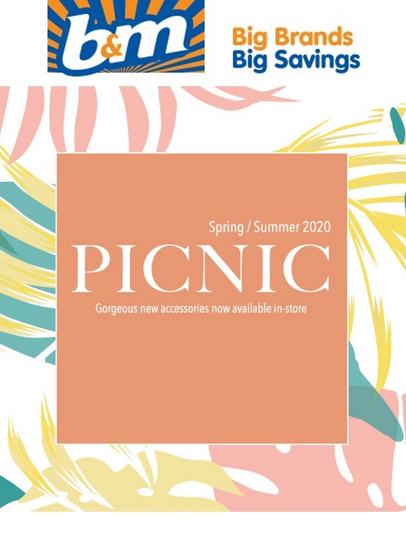 B&M Picnic Perfect Offers from 26 May