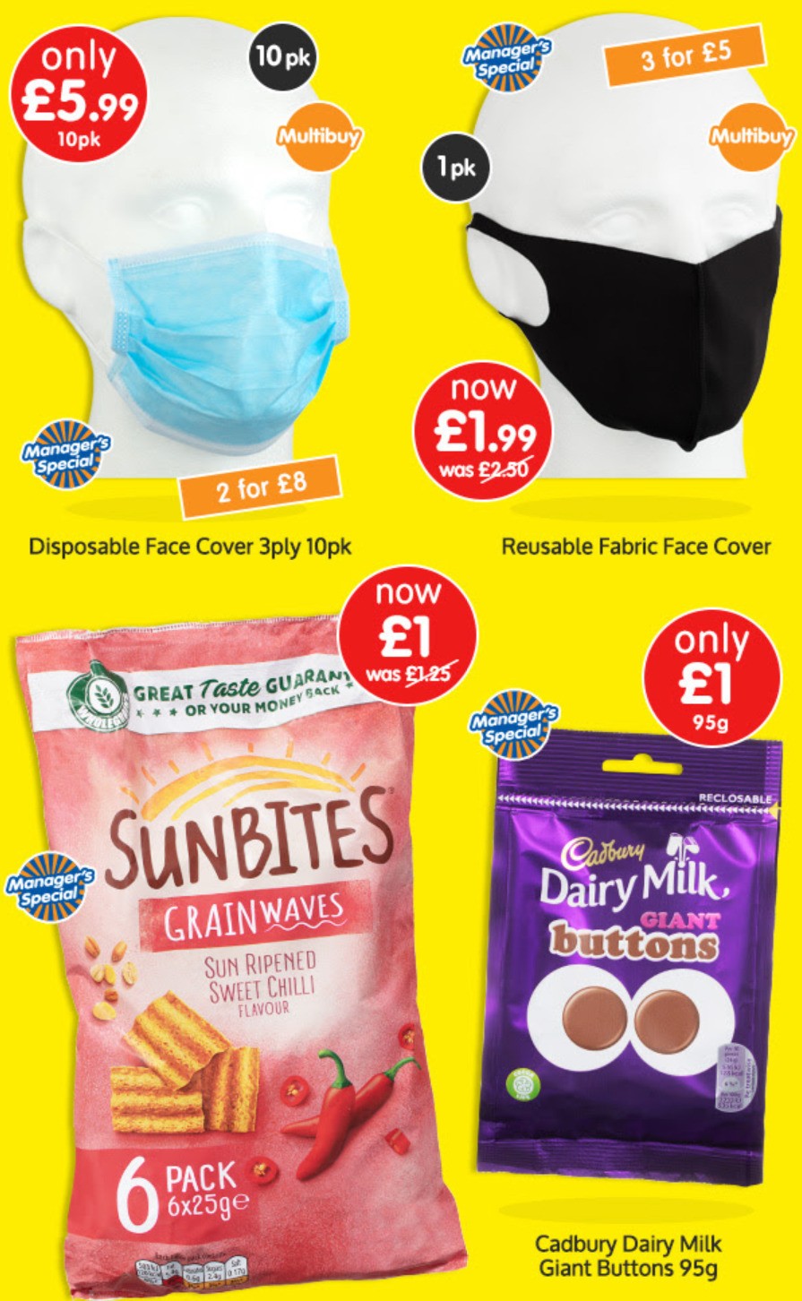 B&M Manager's Specials Offers from 1 July