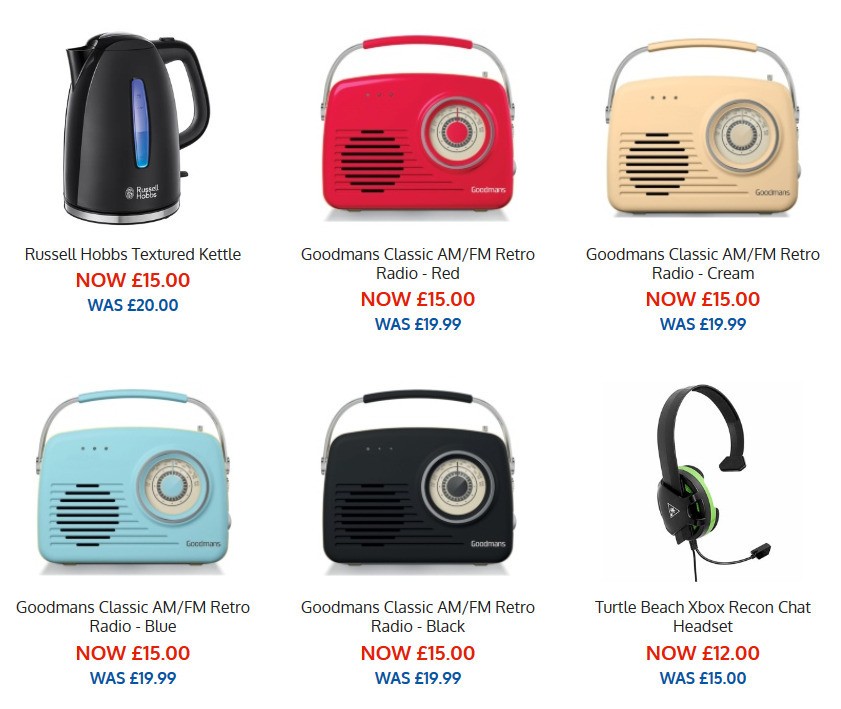 B&M Offers from 22 July