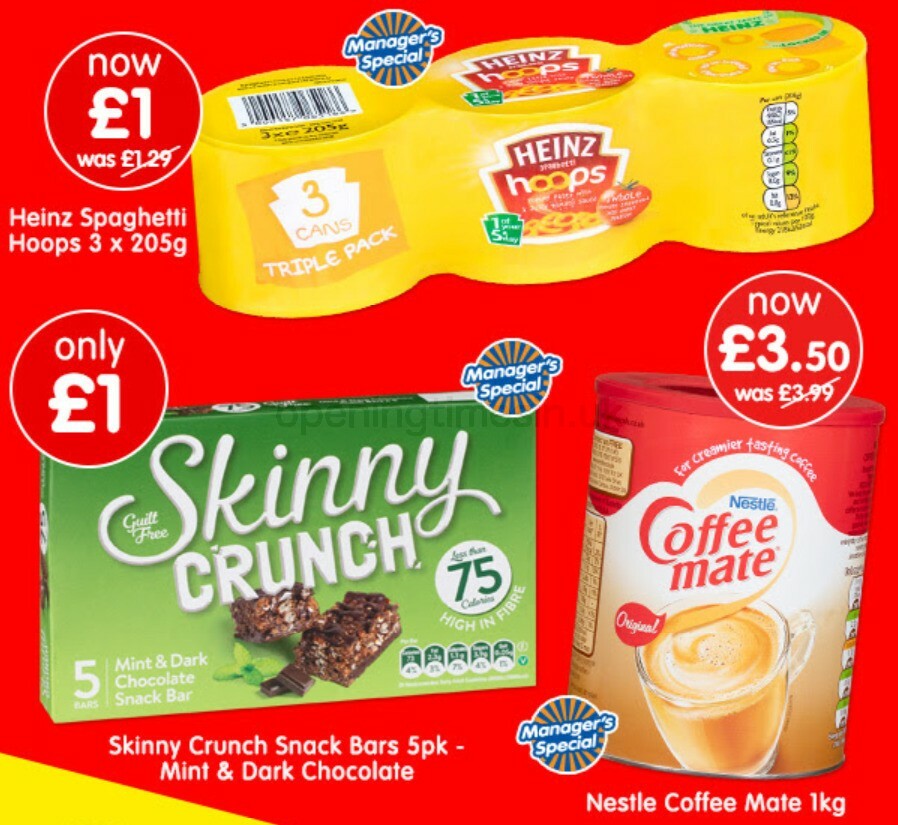 B&M Offers from 9 October
