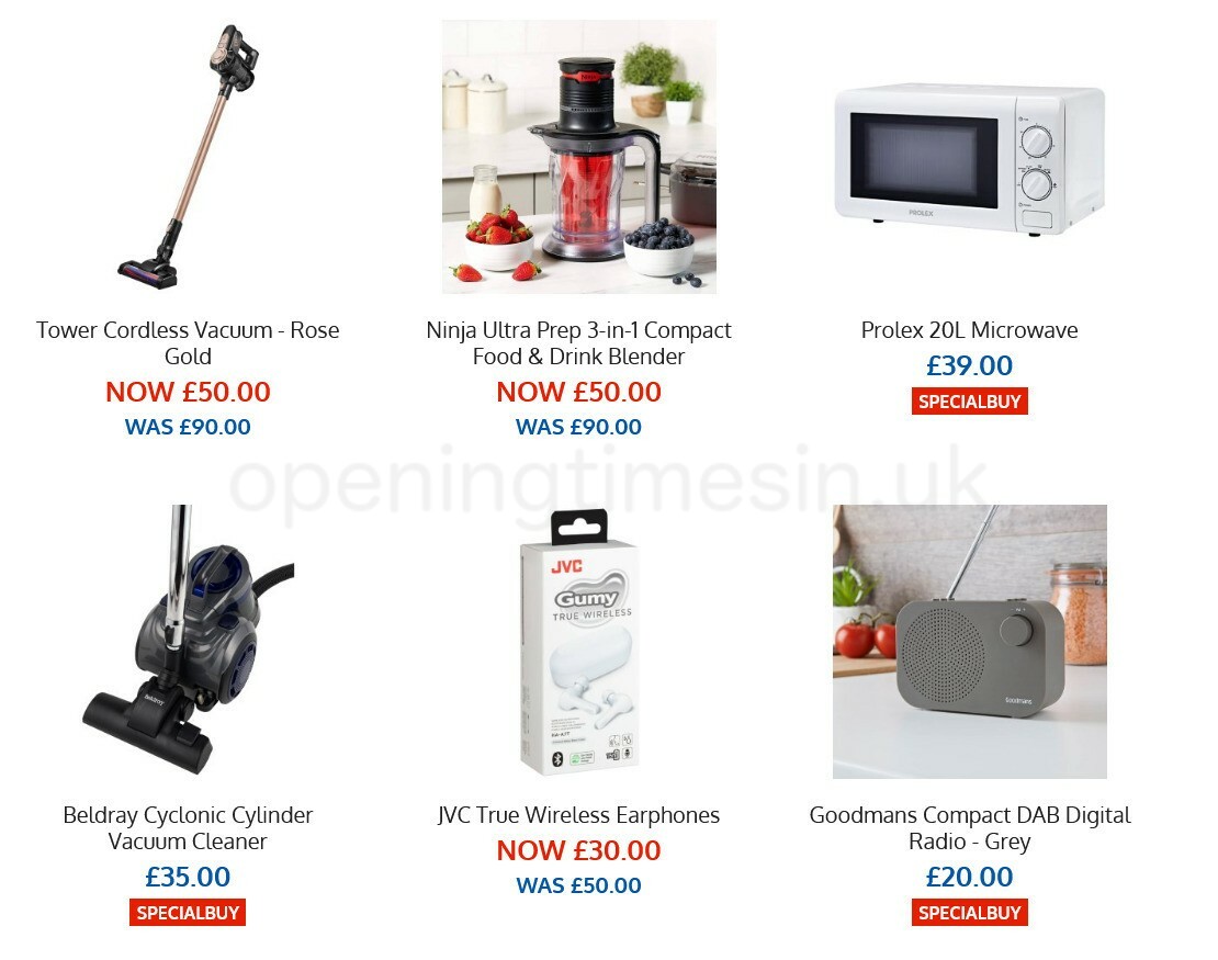 B&M Offers from 30 December