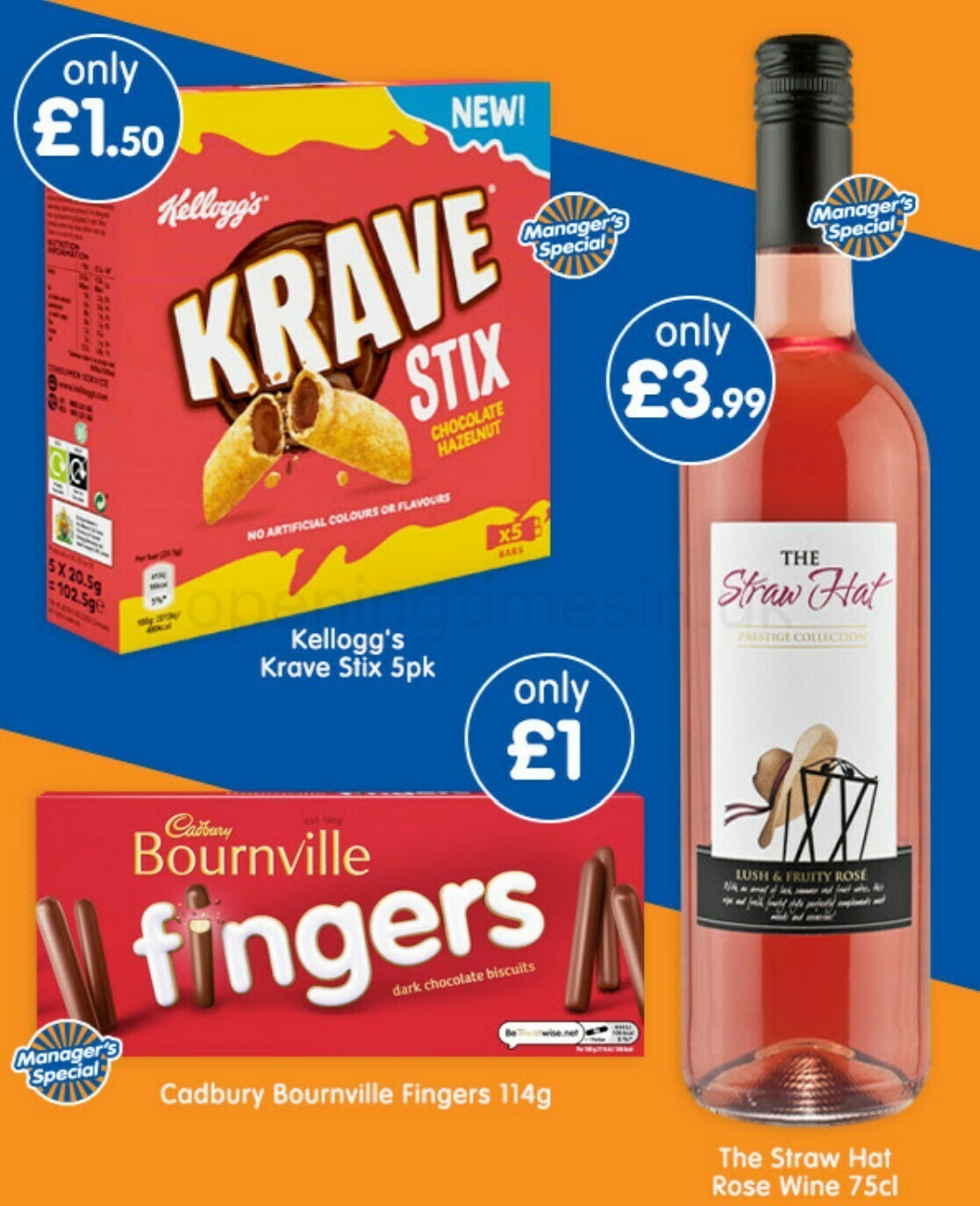 B&M Manager's Specials Offers from 11 May