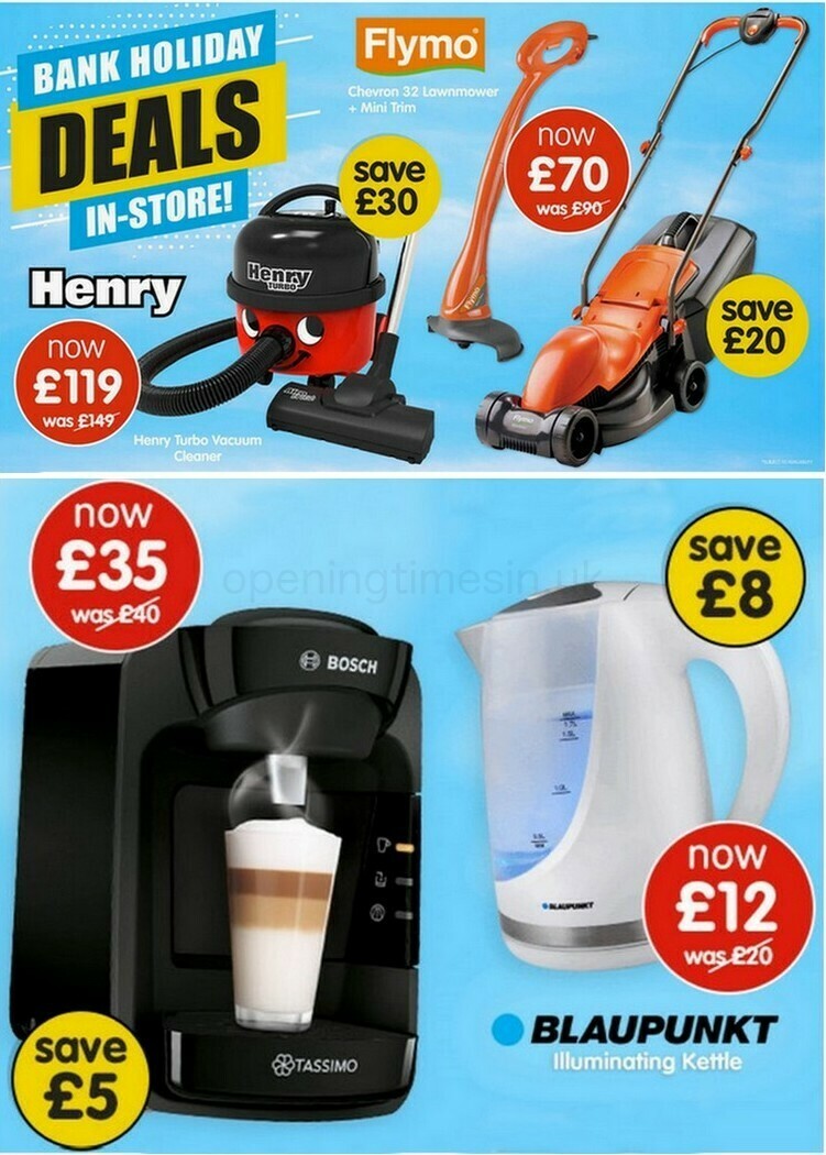 B&M Offers from 25 May